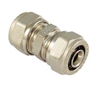 Raccordo diritto intermedio Ø32 cromato mod. Al-cobrapex TIEMME