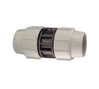 Raccordo Diritto Intermedio a Compressione Doppia Femmina Ø 63XØ63 PN16 PSN