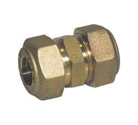 Raccordo diritto intermedio doppio o-ring per gas 18mm