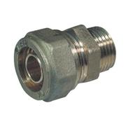 Raccordo diritto M per tubo Cobra-Pex 3/4 x22mm