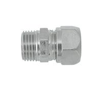 Raccordo diritto M per tubo multistrato a stringere Tiemme 1/2 x14mm