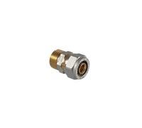 RACCORDO DIRITTO MASCHIO A COMPRESSIONE PER TUBO MULTISTRATO 3/4" x 20 (2,00)