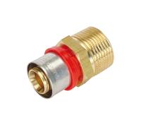 Raccordo Diritto Maschio a Pressare Per Tubo Multistrato Modello Cobrapress 20x2 1/2 - Tiemme