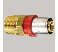 RACCORDO DIRITTO MASCHIO A PRESSARE TIEMME 40 x 1"1/4