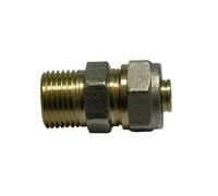 RACCORDO DIRITTO MASCHIO DFX Diam 1/2 x 16 Raccordi Multistrato (Pz.10)