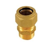 RACCORDO DIRITTO MASCHIO PER TWIN SOLAR DN 25 x 1"1/4 M