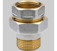 RACCORDO DIRITTO NICHELATO IN TRE PEZZI F/M 2"