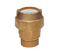 Raccordo diritto ottone Enolgas Axo Pe per tubi M 1 pollice x 32 mm H0302S75