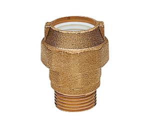 Raccordo diritto ottone Enolgas Axo Pe per tubi M 2 pollici x 63 mm H0302S84