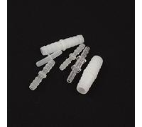 Raccordo diritto per tubo flessibile in PE da 5 m, connettori per tubi in plastica PE per giunzione flessibile, connettore diritto per collegare l'acqua d'aria, 5 pezzi