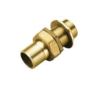 Raccordo diritto prolungato per cassone 2 UNI ISO 228 ottone CW617N TIEMME 1500248