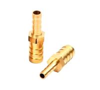 Raccordo diritto ridotto a spina ottone OD 3-25mm | Giunto rame a 2 vie,1/5 pezzi disponibili(5 pieces,19X8mm Barb)