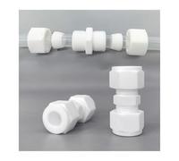 Raccordo diritto riduttore in PTFE, Raccordo di unione con estremità filettate maschio for gasolio acqua(D3/8" 10)