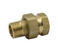 Raccordo diritto tre pezzi con O-RING 1 1 2 x 1 1 2 Tiemme 1500023