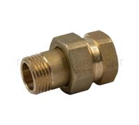 Raccordo diritto tre pezzi m-f 1 1/2 x 1 1/2 UNI ISO 228 TIEMME 1500575