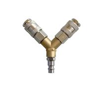 Raccordo divisore for collettore pneumatico, distributore di aria compressa a 2-3 vie, connettore rapido(Y Shape 2 ways)