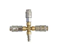 Raccordo divisore for collettore pneumatico, distributore di aria compressa a 2-3 vie, connettore rapido(3 ways)