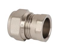 Raccordo Dritto a Compressione Maschio 20-16 x 1/2 in Ottone Nichelato per Tubi Multistrato - Tenuta Affidabile e Installazione Rapida - LEMAG SRL (20x3/4)