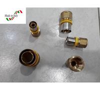 RACCORDO DRITTO FEMMINA A PRESSARE PER MULTISTRATO DA 16X1/2" A 50X1"1/2