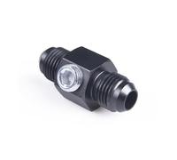 Raccordo dritto in alluminio AN6 AN8 AN10 con attacco manometro NPT da 1/8" maschio a raccordo svasato adattatore AN(AN6)