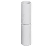Raccordo dritto per tubo rigido, ⌀40mm, IP40, antipolvere, uso interno, giunto lineare, manicotto, per impianto elettrico, cavi elettrici, PVC, alta resistenza