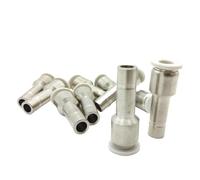 Raccordo dritto pneumatico a pressione in ottone a bassa pressione da 1 pezzo(PGJ12-6 12mm 6mm,5CPS)