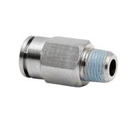 Raccordo dritto tubo 6 mm. MASCHIO 1/8