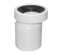 Raccordo eccentrico bianco per scarico wc HTSK Valsir 110mm