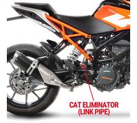 Raccordo elimina catalizzatore LeoVince per Ktm