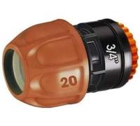 RACCORDO FEMMINA 20mm 3/4-1/2 CLABER 90320
