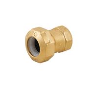 RACCORDO FEMMINA IN OTTONE PER TUBO PE 1/2" x 20