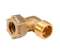 Raccordo filettato a gomito 90 gradi IBP F/M D 16 mm x 1/2 IG402 01604000