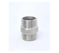 Raccordo filettato a gomito da 1/4", 3/8", 1/2", 3/4", 1", 1-1/4", 5,1 cm, 2", 3 vie, 4 vie, in acciaio inox, giunto BSP 304 BSP Panoramica Adattatore(Follow me più economico, 2")