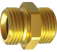 Raccordo filettato doppio, G 1 a., G 1 1/2 a, SW 55, ottone, pressione max. 25 bar Max. 150 °C