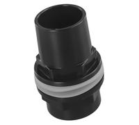 Raccordo filettato for acquario in PVC for tubo filtro laghetto con guarnizione for ingresso e uscita for laghetto Koi(50mm)