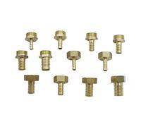 Raccordo for acqua nebulizzata, attacco filettato da 3/4", 8-19 mm, giunto for tubo di irrigazione, giunto for tubo flessibile for acquario, 30 pezzi