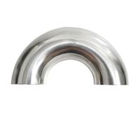 Raccordo for tubi in acciaio inossidabile, saldatura di testa a 180 gradi, spessore 1,5-2 mm, curva di ritorno, connettore SUS 304, 1 pezz0(19mm)