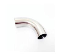 Raccordo for tubo a gomito da 90 gradi con saldatura di testa in acciaio inossidabile SUS 304 da 38 mm e 1,5" di diametro esterno, allungato da 20 mm, for birra fatta in casa