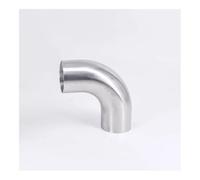 Raccordo for tubo a gomito da 90 gradi con saldatura di testa in acciaio inossidabile SUS 304 da 51 mm, 2" di diametro esterno, allungato a 20 mm, for birra fatta in casa