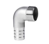 Raccordo for tubo con filettatura maschio in acciaio inossidabile SS304, connettore for flessibile attacco a pagoda for una facile installazione, 1 pezzo(25MM*1INCH)