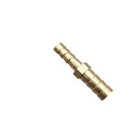 Raccordo for tubo dritto in ottone riduttore a 2 vie Raccordo for tubo riduttore in rame Giunto for giunto Adattatore for connettore, for acqua gas combustibile(4Mm 8Mm Barb)