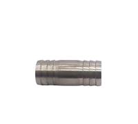 Raccordo for tubo flessibile dritto a due vie in acciaio inossidabile 304 da 6 mm, 8 mm, 10 mm, 12 mm, 13 mm, 14 mm, 15 mm, 16 mm, 17 mm, 18 mm, 19 mm, 20 mm(25mm)