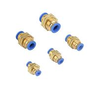 Raccordo for tubo flessibile dritto da giardino con attacco for acqua nebulizzata, 4 mm, 6 mm, 8 mm, 10 mm, 12 mm, diametro esterno, a innesto rapido, 3 pezzi di raccordi for tubi pneumatici PM