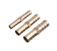 Raccordo for tubo flessibile dritto in ottone con attacco uguale da 3 mm, 4 mm, 5 mm, 6 mm, 8 mm, 10 mm, 16 mm, 19 mm, 25 mm, adattatore for connettore con attacco a barbetta in rame(50 Pcs,25-19mm)