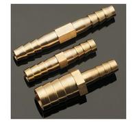 Raccordo for tubo flessibile dritto in ottone con attacco uguale da 4 mm, 5 mm, 6 mm, 8 mm, 10 mm, 12 mm, 16 mm, 19 mm, 25 mm, adattatore for connettore con attacco a barbetta in rame for gas(25-14mm)