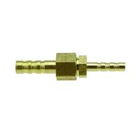 Raccordo for tubo flessibile dritto in ottone, raccordo a innesto con riduzione, for accessori for tubi flessibili for la ristrutturazione della casa(10mm X 6mm)