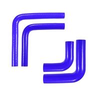 Raccordo for tubo flessibile in silicone a gomito, tubo intercooler, 150 * 150 mm, blu(16mm ID 26mm OD)
