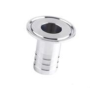 Raccordo for tubo flessibile sanitario in acciaio inox lucidato, raccordo for SS304 con for, ghiera tipo Tri Clamp 1 pz(32mm x 50.5mm)