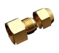 Raccordo for tubo in ottone da 1/4" 1/2" BSPP femmina a svasatura OD 6 8 10 12 16 mm, adattatore for connettore for acqua e carburante(1l2 BSPP To 8mm)