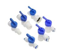 Raccordo For Tubo PE Da 1/4" Femmina - 3/8" OD, Tubo Flessibile, Gomito, Valvola A Sfera For Barile A Pressione, Filtro For Acquario, Osmosi Inversa(6.35mm-1I2-M)